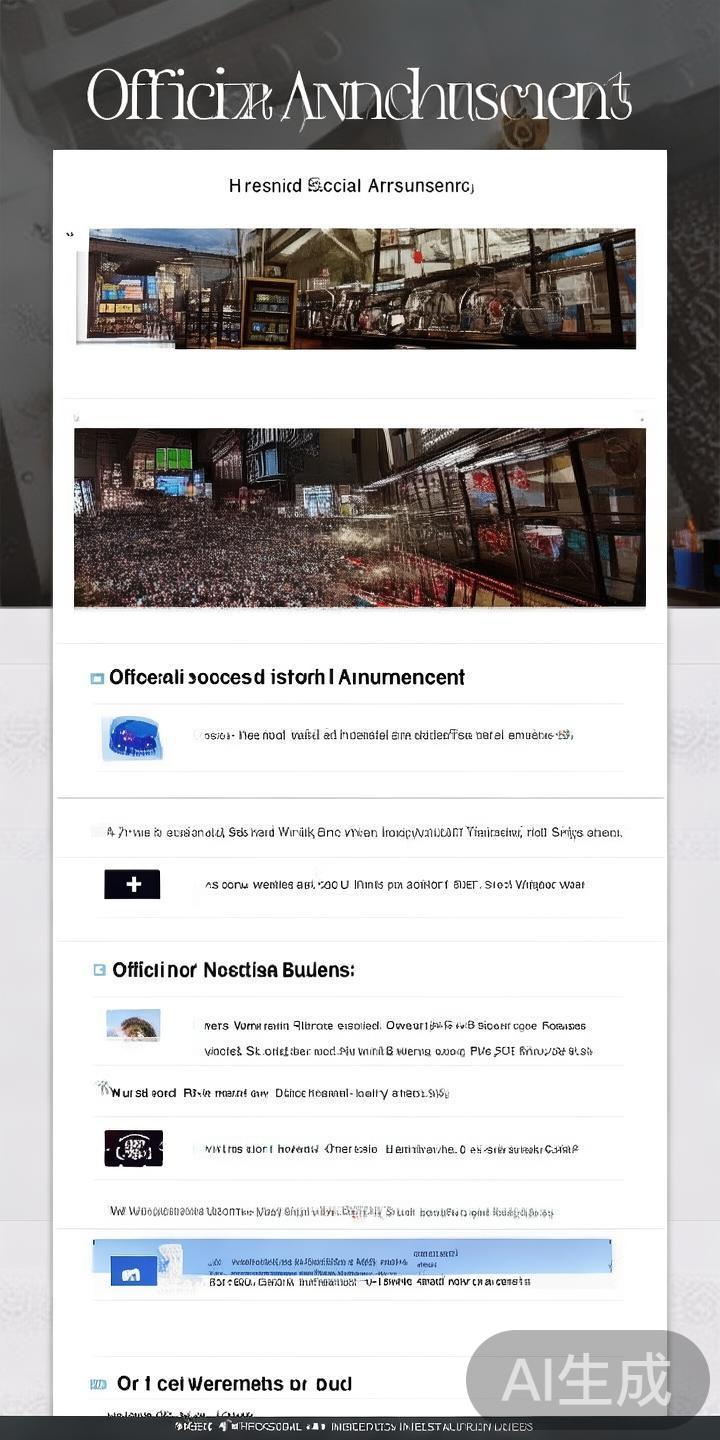 官方渠道公布信息
可靠的平台会在官方网站、官方公